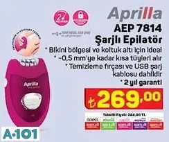 APRİLLA ŞARJLI EPİLATÖR